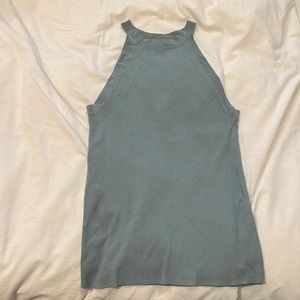 Zara Ribbed Halter Top
